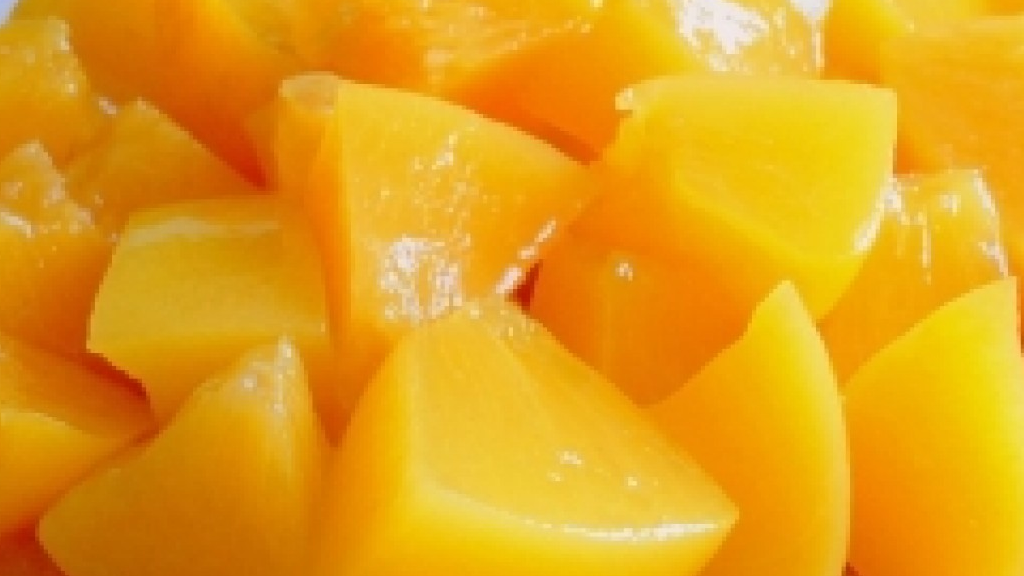 Diced Peaches